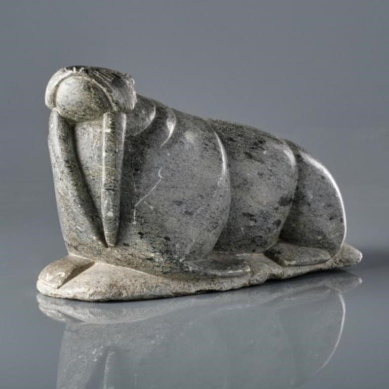 INUIT CARVING OF A