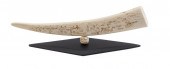INUIT ENGRAVED SCRIMSHAW WALRU