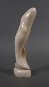 INUIT ESKIMO CARVED IVORY SPER