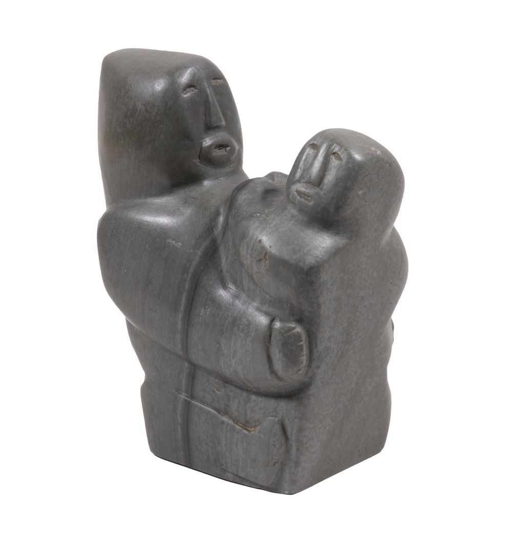 INUIT FIGURAL CARVING Soapstone