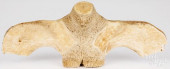 INUIT INDIAN CARVED WHALEBONE