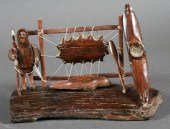 INUIT MAMMOTH IVORY SEAL HUNT