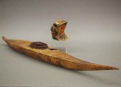 INUIT SEAL KAYAK, HAIDA FROGTw