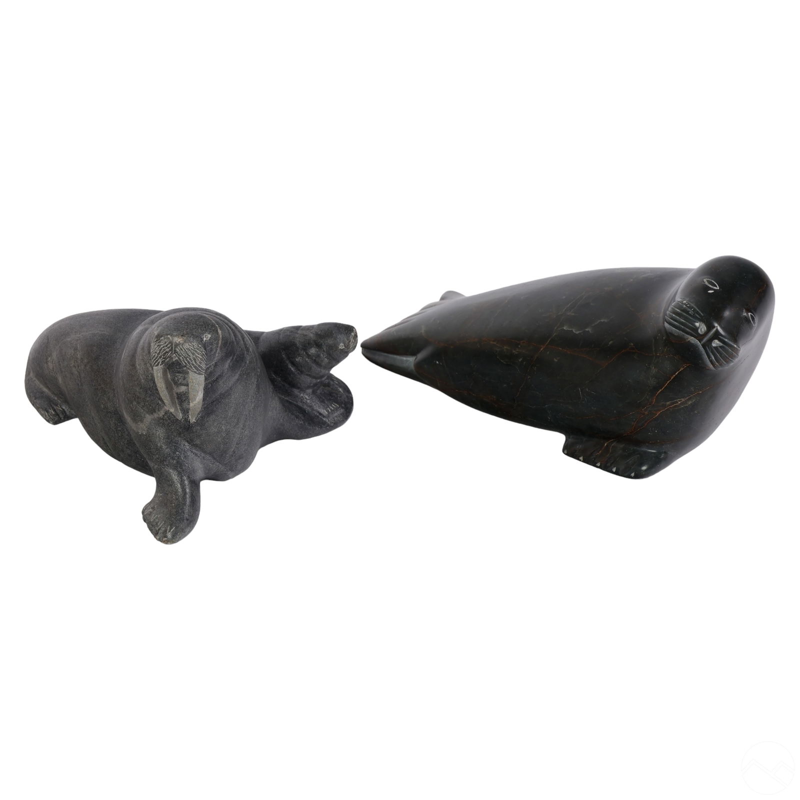 INUIT SEAL & WALRUS SOAPSTONE