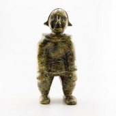 INUIT SERPENTINITE STONE SCULP