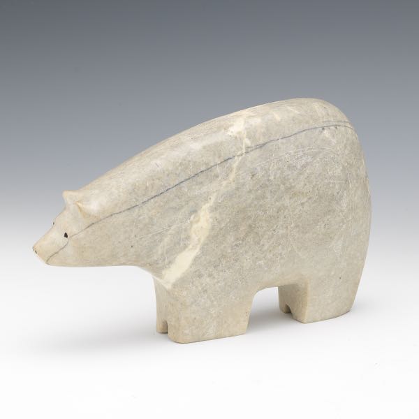 INUIT SOAPSTONE CARVING BY