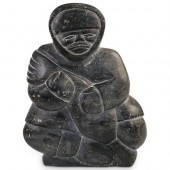 INUIT SOAPSTONE SCULPTURE BY M