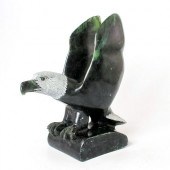 INUIT SOAPSTONE SCULPTURE, SIG