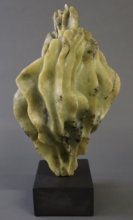 Inuit style green stone