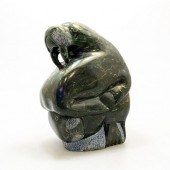 INUIT TRIBAL SOAPSTONE FIGURIN