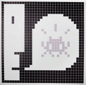 INVADER, ALERT 2020 (BLACK AND