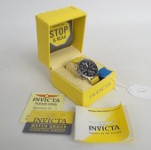 Invicta triple register chrono