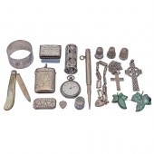Iona silver. A Celtic style cr