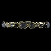 Ippolita 18k Grey Faceted Ston