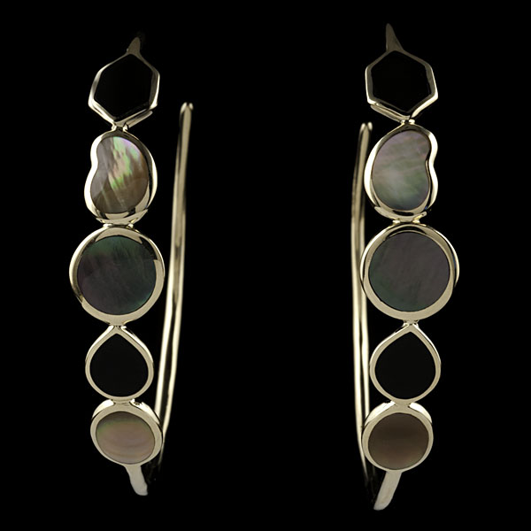Ippolita 18k Mixed Stone Hoop