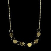Ippolita 18k Onyx Circle Neckl
