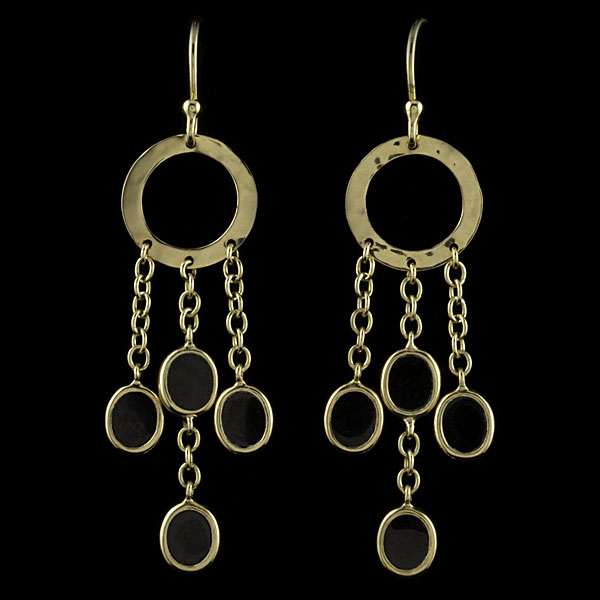 Ippolita 18k Onyx Earrings