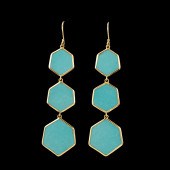 Ippolita 18k Turquoise Slice E