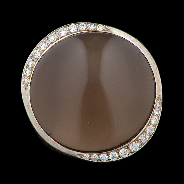 Ippolita Smoky Quartz and Diamond