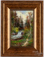 IRA J. DEEN OIL ON BOARD OF A