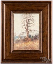 IRA J. DEEN OIL ON CANVAS LAND