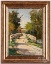 IRA J. DEEN OIL ON ARTIST BOAR