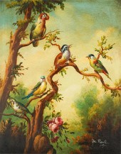 IRA MONTE (B. 1918): BIRDSIra