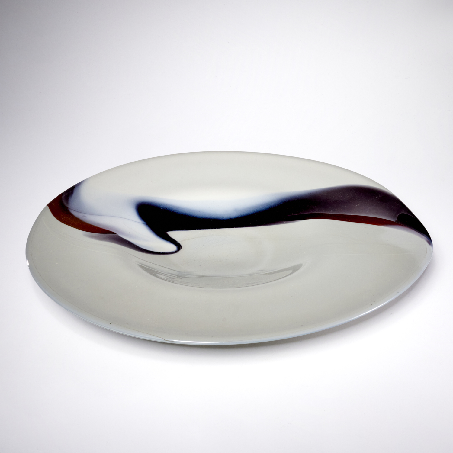 IRA SAPIR, ART GLASS CENTERPIECE
