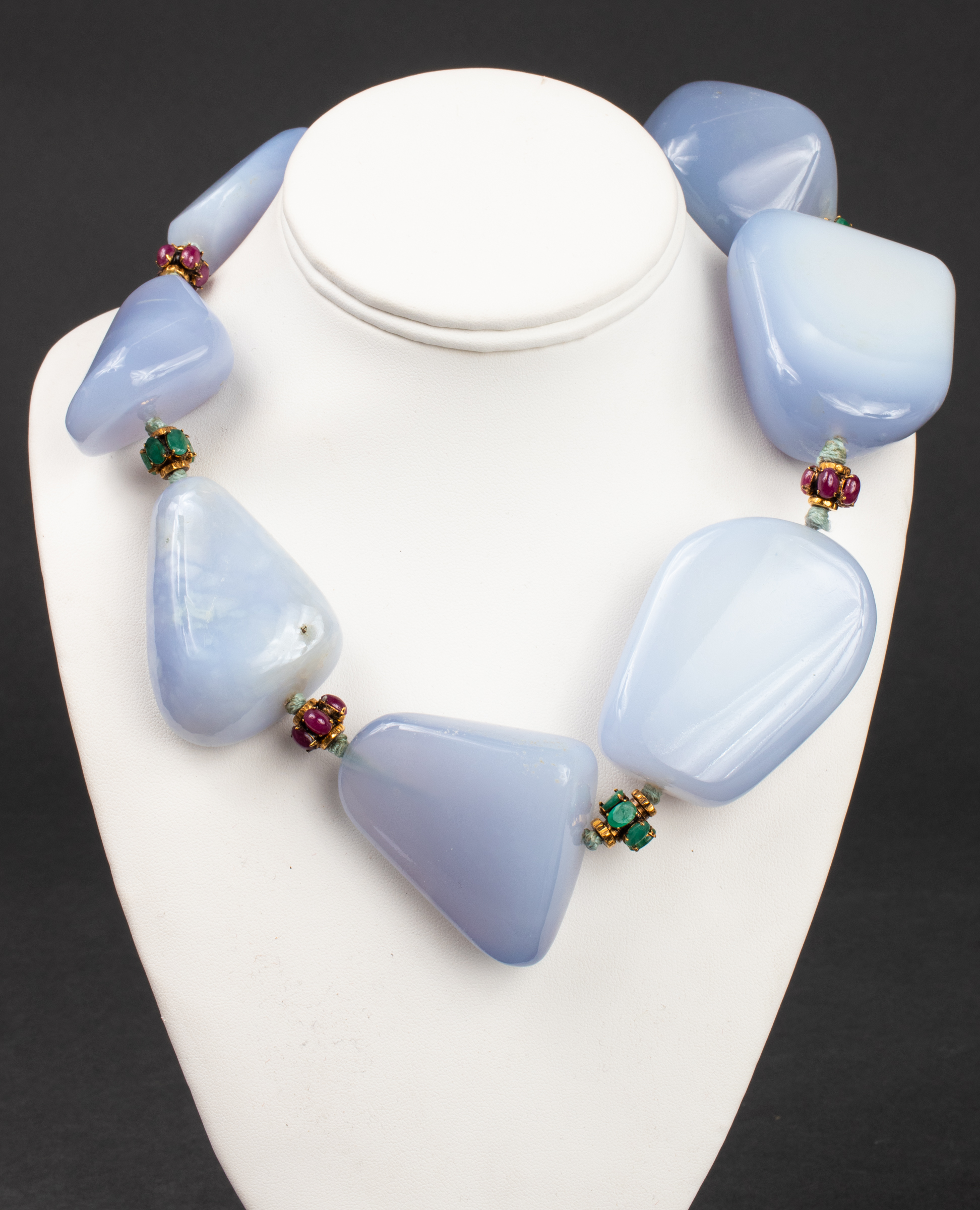 IRADJ MOINI CHALCEDONY EMERALD &