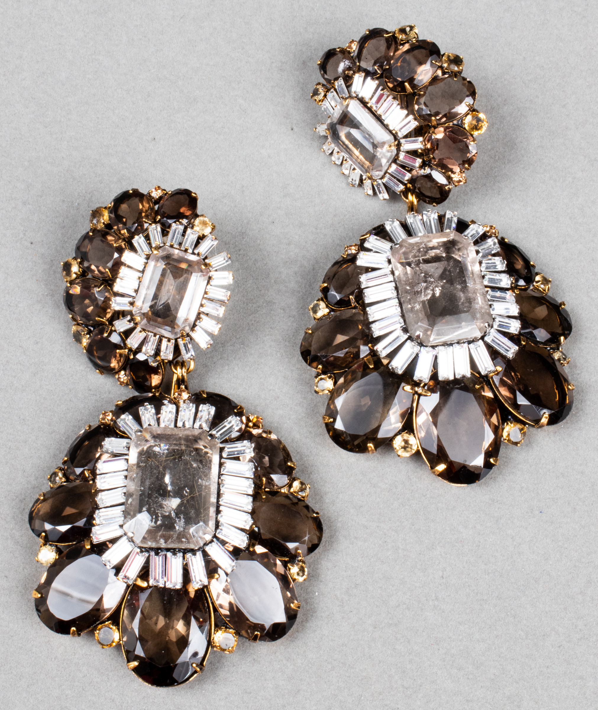 IRADJ MOINI GOLD-TONE RUTILATED