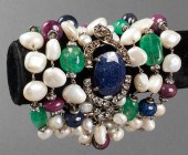 IRADJ MOINI MULTI-STRAND GEMST