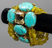 IRADJ MOINI TURQUOISE & COLORE