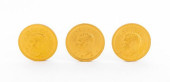 IRAN PAHLAVI GOLD COINS SET OF
