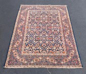 IRAN TABRIZ HAND WOVEN RUG, 4'