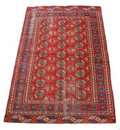 IRANIAN BOKHARA GUL RUG 6' X 9