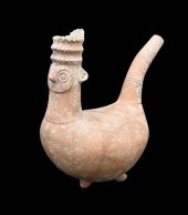 IRANIAN POTTERY HUMAN-HEADED B