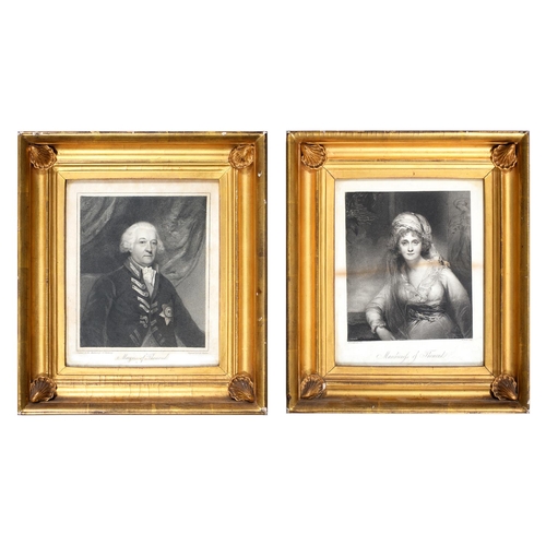 Ireland. A pair of portrait