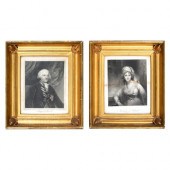 Ireland. A pair of portrait en