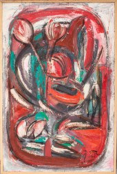 IRENE ZEVON MODERN ABSTRACT OI