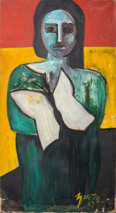 IRENE ZEVON MODERN PORTRAIT OF