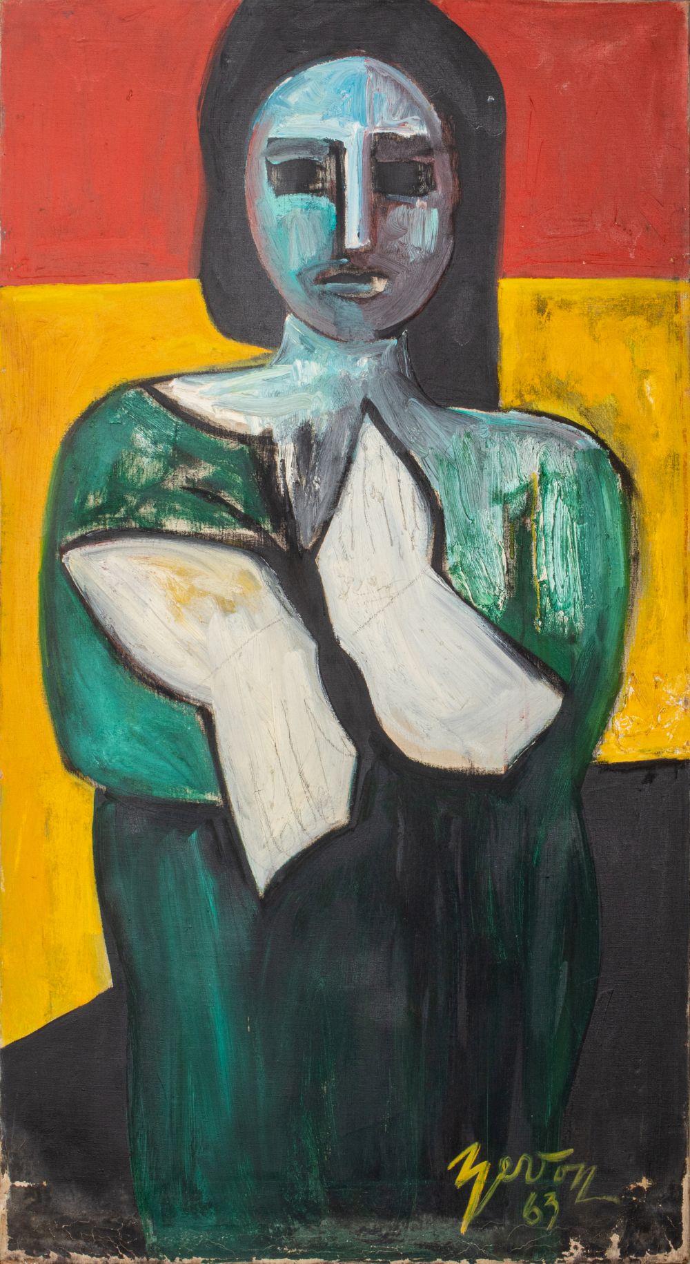 IRENE ZEVON MODERN PORTRAIT OF A