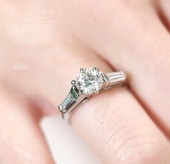 IRID PLATINUM 1.21CT F-G VS DI