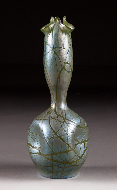 Iridescent art glass