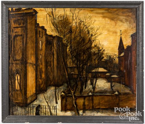 IRINA BIRULJA OIL ON BOARD LITTLE