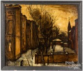 IRINA BIRULJA OIL ON BOARD LIT