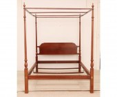 Irion cherry canopy queen size