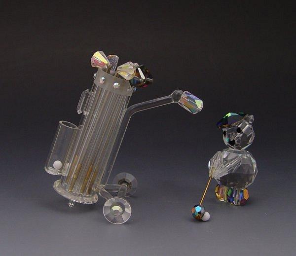 IRIS ARC CRYSTAL GOLFER & GOLF