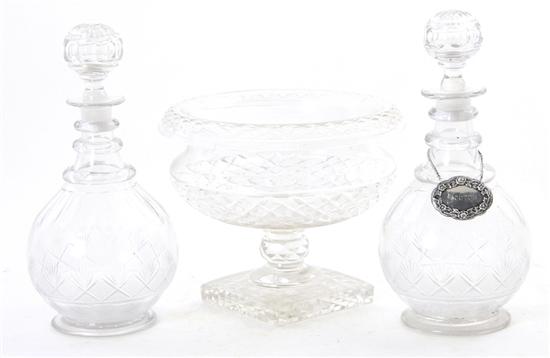 Irish and English crystal