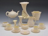 IRISH BELLEEK MISC VASE GROUPI