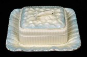 IRISH BELLEEK PORCELAIN BLUE O